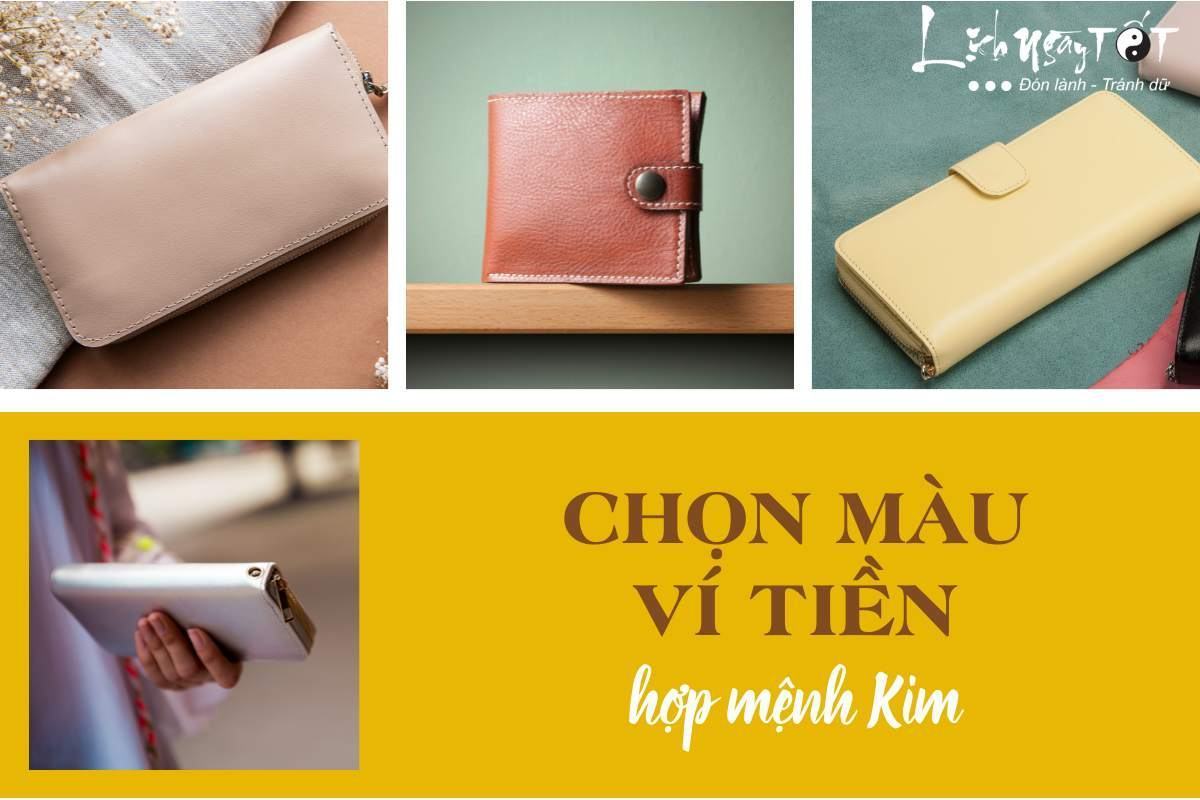 Chon mau vi tien hop menh Kim