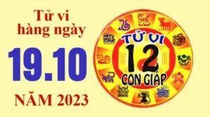 Tử vi hôm nay, xem tử vi 12 con giáp hôm nay ngày 19/10/2023: Tuổi Mùi tình cảm tốt đẹp