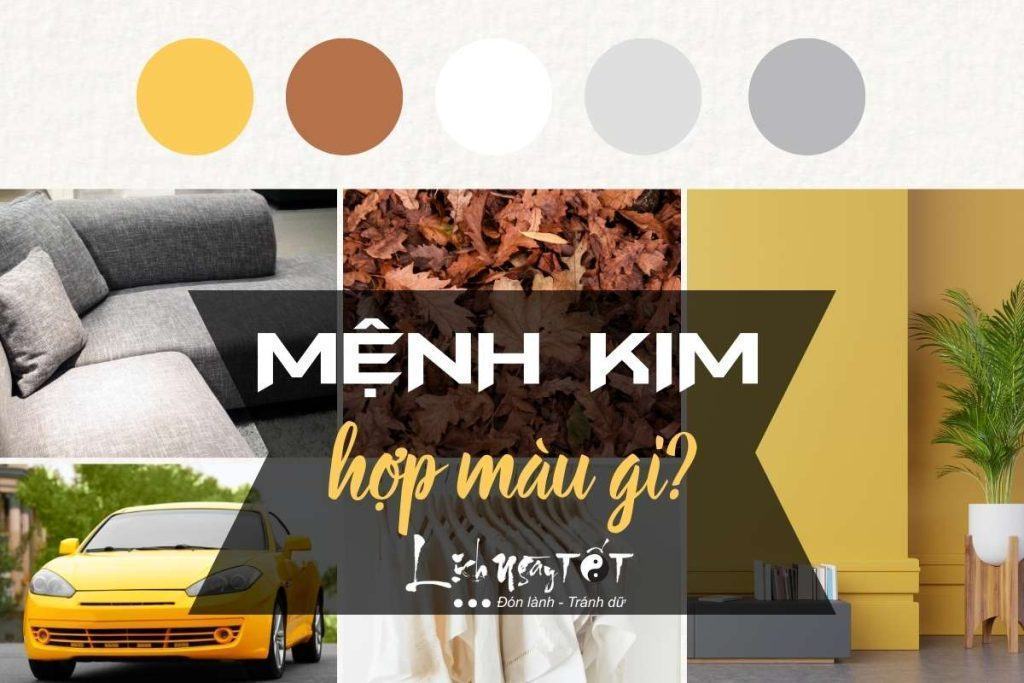Người mệnh Kim hợp màu gì nhất, dùng thế nào để may mắn không rời