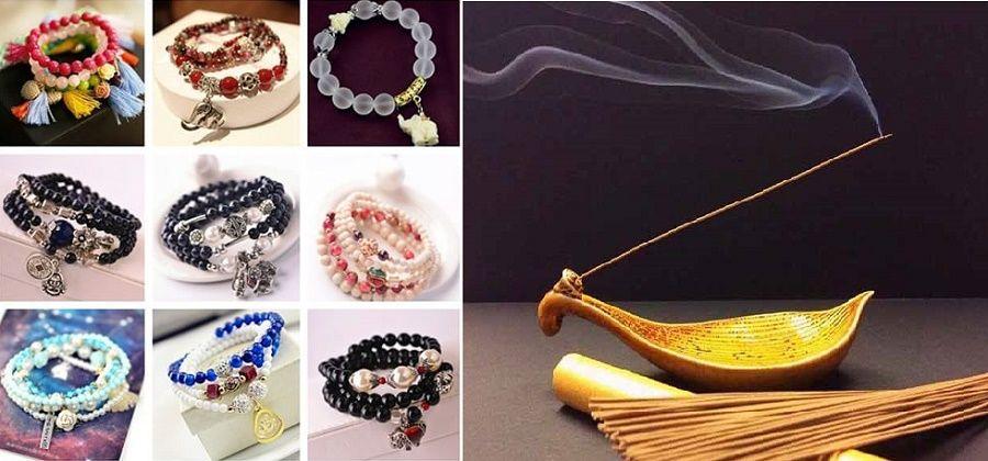 Cách tẩy uế vòng bằng trầm hương