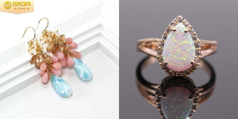 Trang sức đá Opal