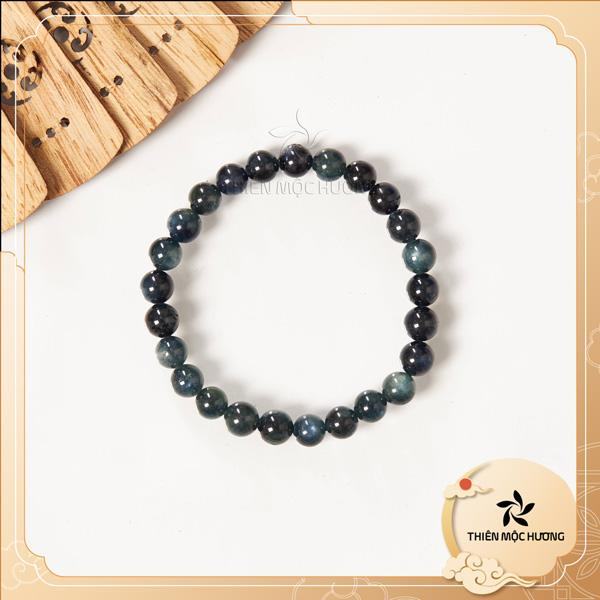 Vòng tay đá Sapphire xanh