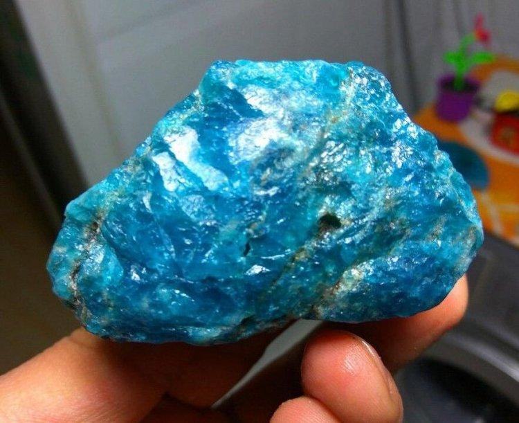 Đá Apatite xanh dương