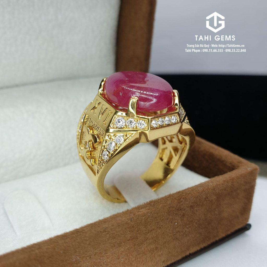 Ý nghĩa của đá ruby đỏ và đá ruby hồng