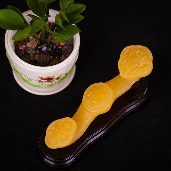 Gậy như ý phong thuỷ đá thạch anh - biểu tượng số 1 của tiền tài, quyền lực