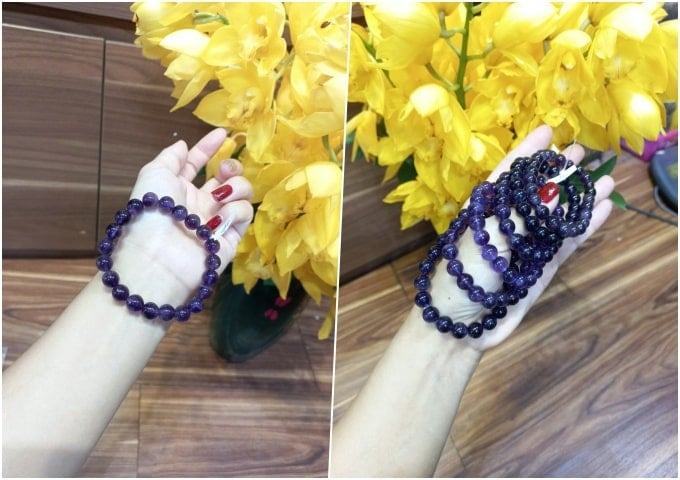 Đá Kunzite hồng tím