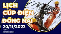Lịch cúp điện Đồng Nai