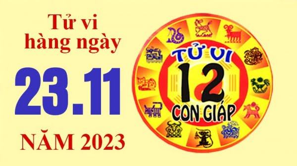 Tử vi hôm nay, xem tử vi 12 con giáp hôm nay ngày 23/11/2023: Tuổi Tỵ tình duyên êm ấm
