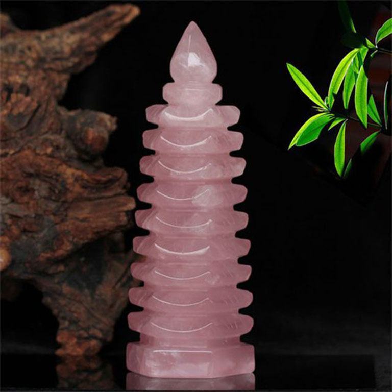 Tháp Văn Xương 9 tầng đá ngọc bích xanh biểu tượng cho trí tuệ và thành công trong học vấn, sự nghiệp