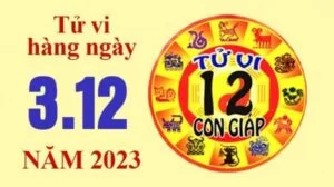 Tử vi hôm nay, xem tử vi 12 con giáp hôm nay ngày 3/12/2023: Tuổi Ngọ thu nhập ổn định