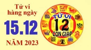 Tử vi hôm nay, xem tử vi 12 con giáp hôm nay ngày 15/12/2023: Tuổi Tuất tình duyên tốt đẹp
