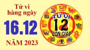 Tử vi hôm nay, xem tử vi 12 con giáp hôm nay ngày 16/12/2023: Tuổi Tỵ tiền bạc may mắn