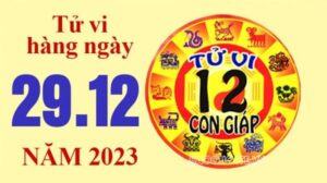 Tử vi hôm nay, xem tử vi 12 con giáp hôm nay ngày 29/12/2023: Tuổi Hợi tài lộc tăng cao