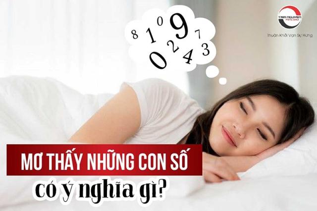 Mơ thấy những con số có ý nghĩa gì?