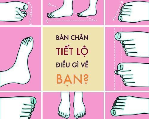 Nhìn tướng bàn chân biết ngay hậu vận sang hay hèn