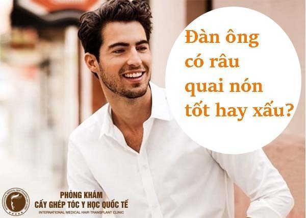 Đánh giá khách quan đàn ông có râu quai nón tốt hay xấu? Muốn có râu phải làm sao?