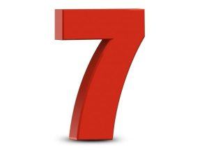 Số 7 có ý nghĩa gì? Ý nghĩa số 7 có thực sự đem lại may mắn?