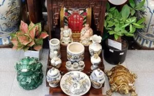 Cách lập bàn thờ thần tài, văn khấn lập bàn thờ thần tài
