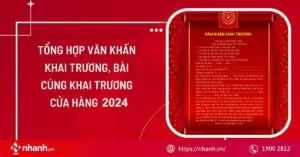 Tổng hợp văn khấn khai trương, bài cúng khai trương cửa hàng 2024
