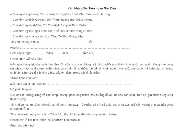 #1 Văn Khấn Ngày Giỗ Ông Bà, Cha Mẹ Chuẩn Ý Nghĩa Nhất
