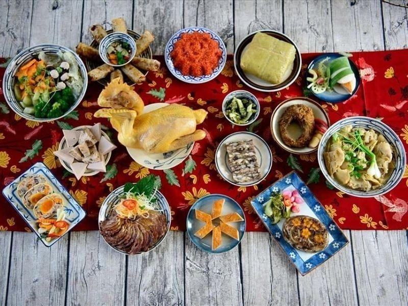 Mâm lễ tạ và văn khấn an vị bát hương gia tiên