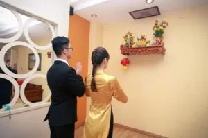 Văn khấn yết cáo Gia thần, Gia tiên (khi cưới gả)