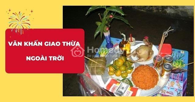 Tổng hợp văn khấn giao thừa trong nhà và ngoài trời ngắn gọn nhất