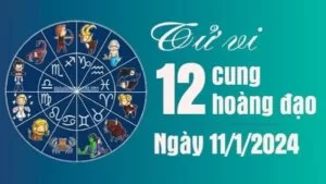 Tử vi 12 cung hoàng đạo thứ Năm ngày 11/1/2024: Song Tử đường tài lộc may mắn