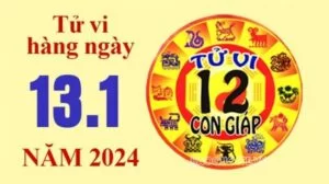 Tử vi hôm nay, xem tử vi 12 con giáp hôm nay ngày 13/1/2024: Tuổi Dần tình cảm yên bình