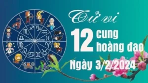 Tử vi 12 cung hoàng đạo Thứ Bảy ngày 3/2/2024: Cự Giải cần hâm nóng tình cảm