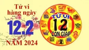 Tử vi hôm nay, xem tử vi 12 con giáp hôm nay ngày 12/2/2024: Tuổi Sửu tiền bạc hanh thông