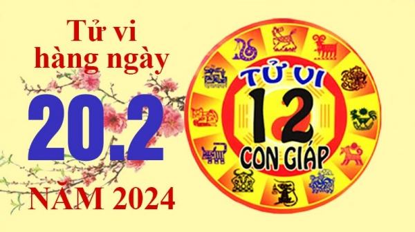 Tử vi hôm nay, xem tử vi 12 con giáp hôm nay ngày 20/2/2024: Tuổi Dậu quan hệ xã giao tốt đẹp