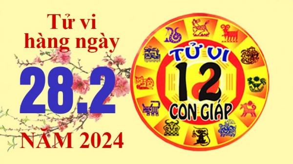Tử vi hôm nay, xem tử vi 12 con giáp hôm nay ngày 28/2/2024: Tuổi Mão tình duyên hanh thông