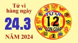 Tử vi hôm nay, xem tử vi 12 con giáp hôm nay ngày 24/3/2024: Tuổi Sửu chi tiêu hợp lý