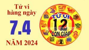 Tử vi hôm nay, xem tử vi 12 con giáp hôm nay ngày 7/4/2024: Tuổi Ngọ tiền tài bình thường