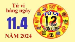 Tử vi hôm nay, xem tử vi 12 con giáp hôm nay ngày 11/4/2024: Tuổi Sửu cân bằng tài chính
