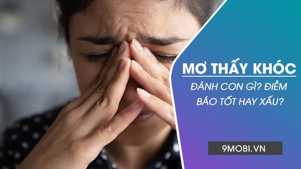 Nằm mơ thấy khóc đánh số gì? Điềm báo tốt hay xấu?