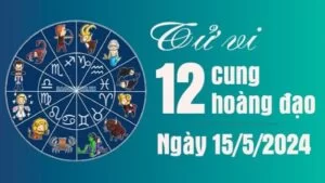 Tử vi 12 cung hoàng đạo Thứ Tư ngày 15/5/2024: Thiên Bình có vận may sự nghiệp