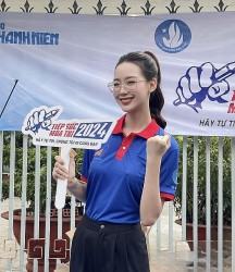 Hoa hậu Bảo Ngọc tiếp sức các sĩ tử kỳ thi tốt nghiệp THPT