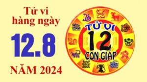 Tử vi hôm nay, xem tử vi 12 con giáp hôm nay ngày 12/8/2024: Tuổi Thìn tình cảm bền chắc