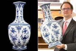 Chiếc bình sứ cổ Trung Quốc bán đấu giá hơn 21 tỷ đồng