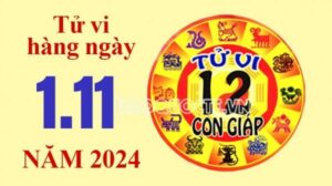 Tử vi hôm nay, xem tử vi 12 con giáp hôm nay ngày 1/11/2024: Tuổi Sửu tài lộc đổi hướng