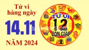 Tử vi hôm nay, xem tử vi 12 con giáp hôm nay ngày 14/11/2024: Tuổi Dần làm ăn chân chính