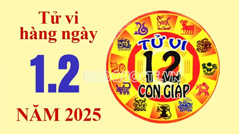 Xem tử vi 12 con giáp hôm nay 1/2/2025 - Dự đoán vận trình hàng ngày chi tiết