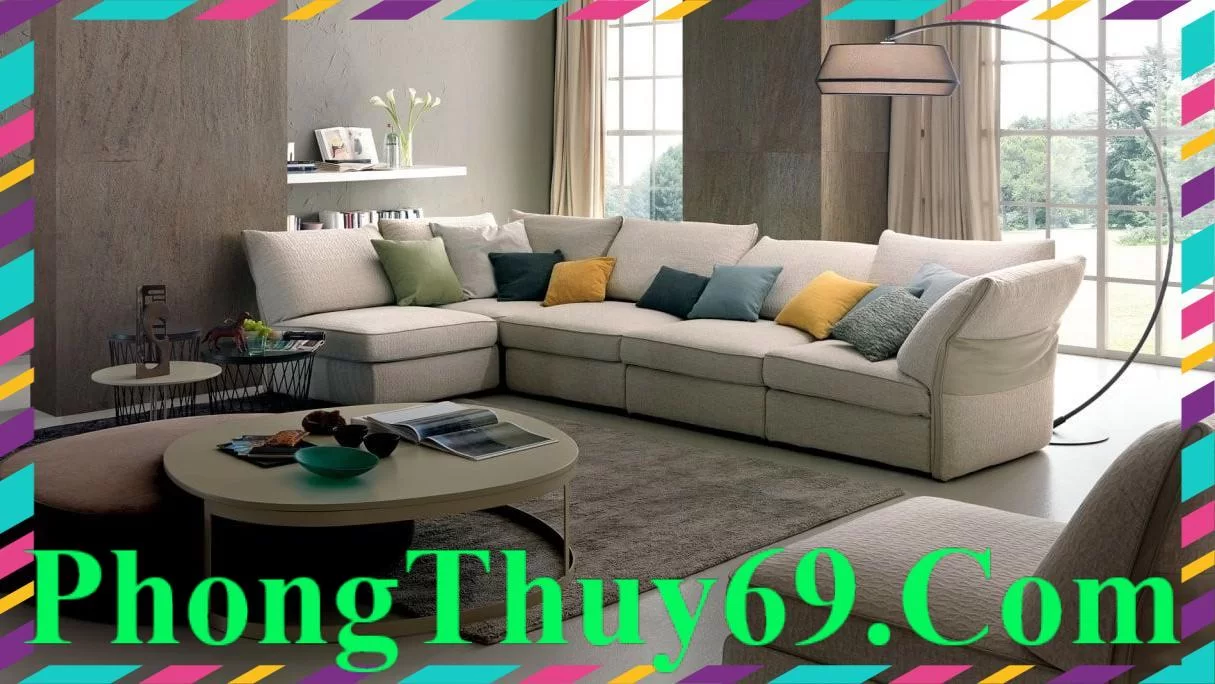 Bố trí phong thủy phòng khách để thu hút tài lộc