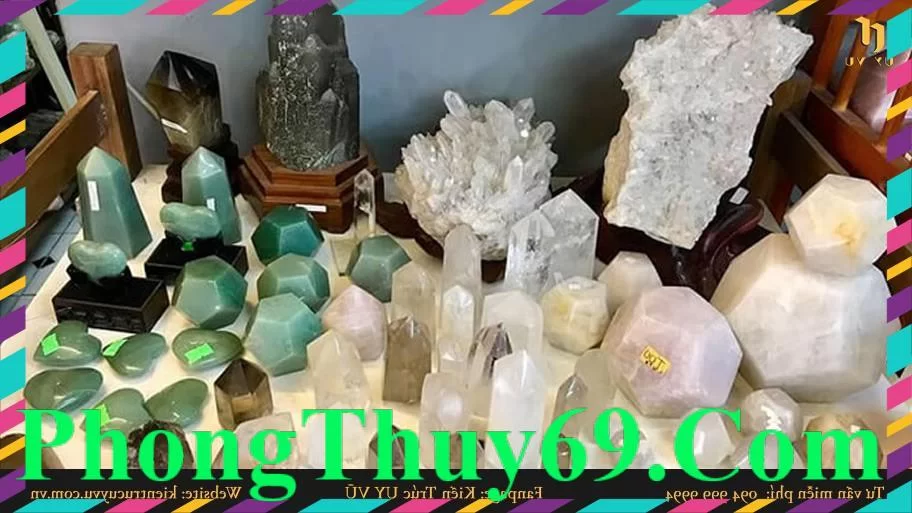 Đá phong thủy hấp thu vận khí tốt
