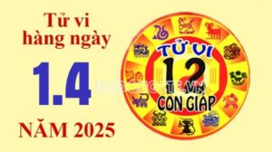 Tử vi hôm nay, xem tử vi 12 con giáp hôm nay ngày 1/4/2025: Tuổi Dậu tình cảm rạn nứt