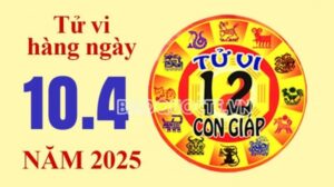 Tử vi hôm nay, xem tử vi 12 con giáp hôm nay ngày 10/4/2025: Tuổi Dần công việc thận trọng