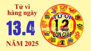 Tử vi hôm nay, xem tử vi 12 con giáp hôm nay ngày 13/4/2025: Tuổi Ngọ thu nhập may mắn