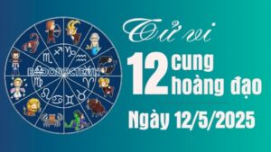 Tử vi 12 cung hoàng đạo Thứ Hai ngày 12/5/2025: Nhân Mã tiến xa trong sự nghiệp